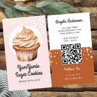 Cupcake Trendy QR Code and Website