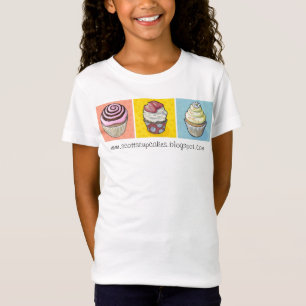 cupcake trio primary colours T-Shirt
