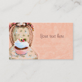 Cupcake Victorian Business Card