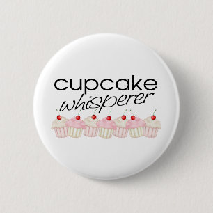 Cupcake Whisper 6 Cm Round Badge