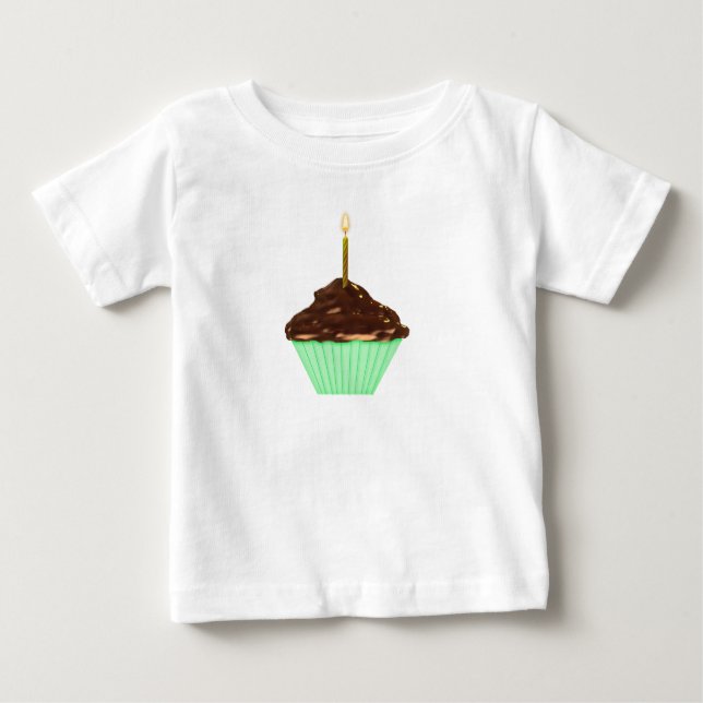 Cupcake With One Candle Shirt (Front)