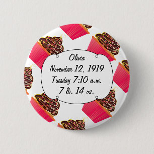 Cupcakes 6 Cm Round Badge