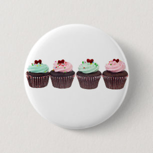 Cupcakes 6 Cm Round Badge