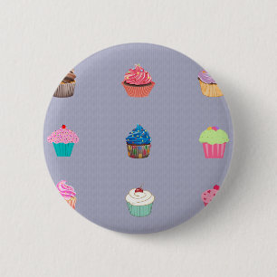 Cupcakes 6 Cm Round Badge