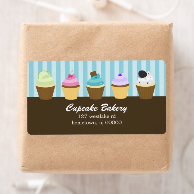 Cupcakes Address Labels (Insitu)