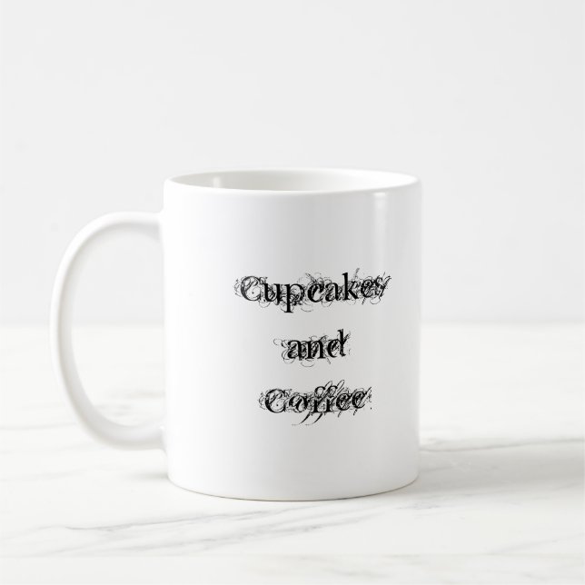 Cupcakes and Coffee Mug (Left)