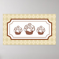 Cupcakes Art Print