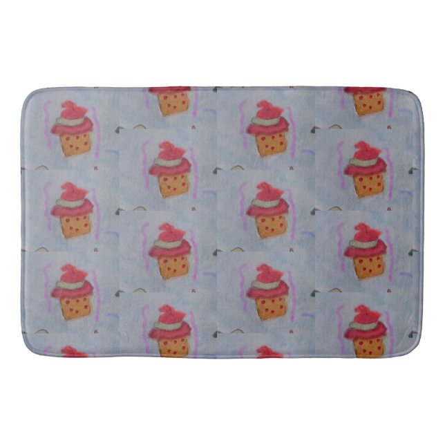 Cupcakes Bath Mat (Front)