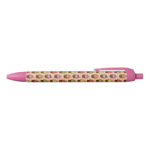 Cupcakes Black Ink Pen