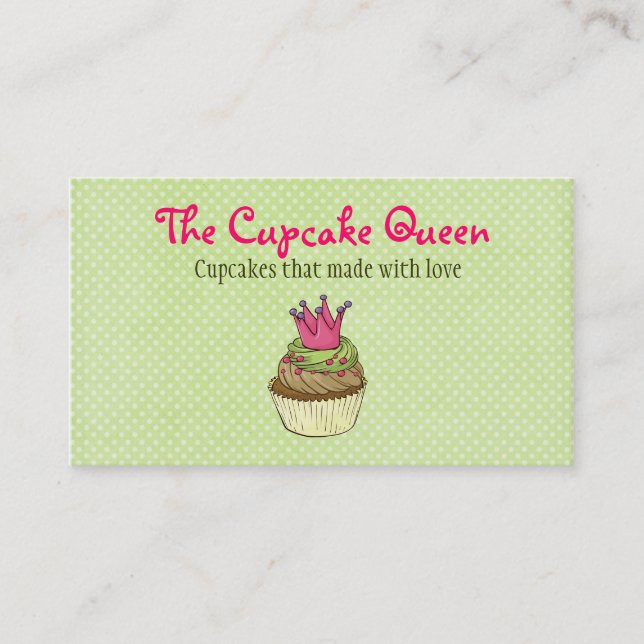 Cupcakes Business Card (Front)