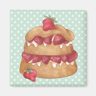 Cupcakes Cakes Pastry Magnet