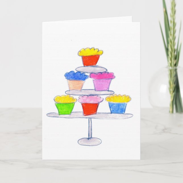 Cupcakes Card (Front)