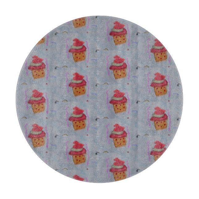 Cupcakes Chopping Board (Front)