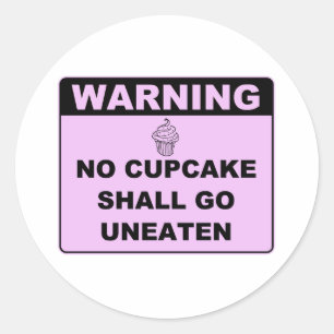 Cupcakes! Classic Round Sticker