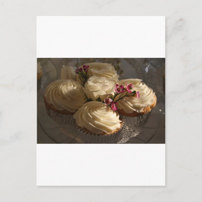Cupcakes closeup postcard (Front)
