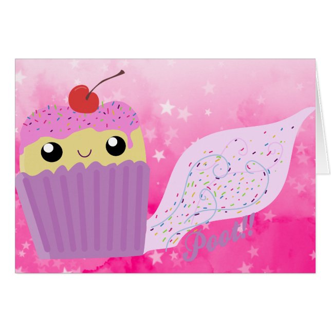 Cupcakes Fart Sprinkles (Front Horizontal)