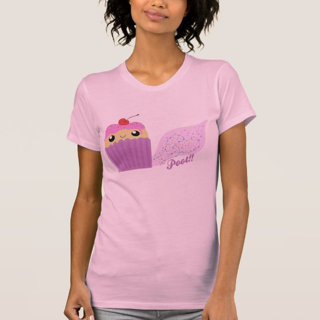 Cupcakes Fart Sprinkles T-Shirt (Front)