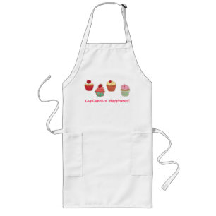 CupCakes = Happiness! Long Apron