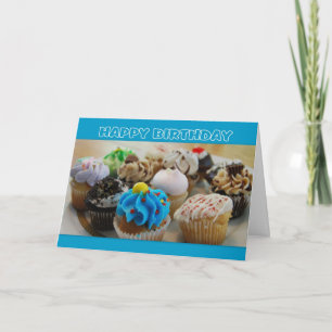 Cupcakes Happy Birthday Humour Card