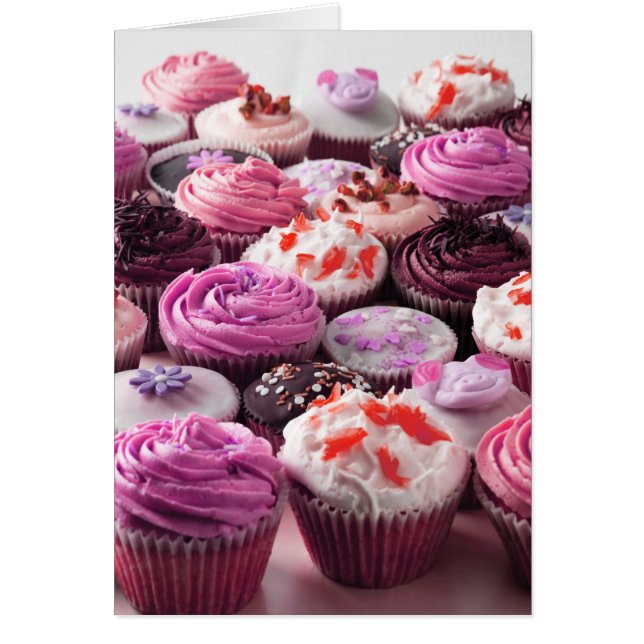 Cupcakes, just baked and iced (Front)