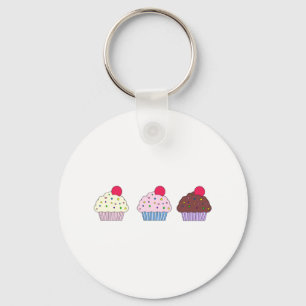 Cupcakes Key Ring