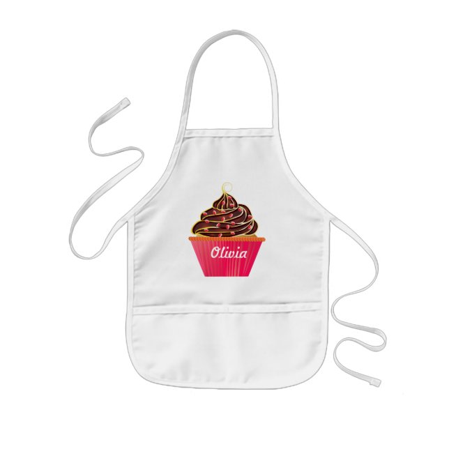 Cupcakes Kids Apron (Front)