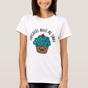Cupcakes Make Me Smile T-Shirt