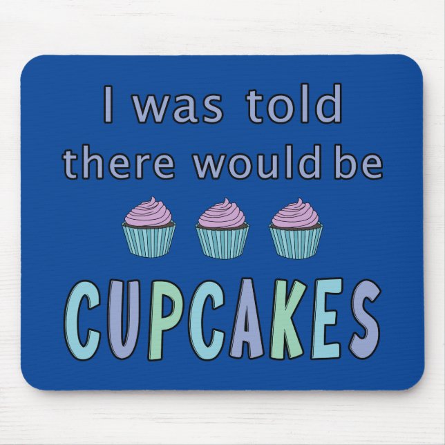 Cupcakes Mouse Pad (Front)