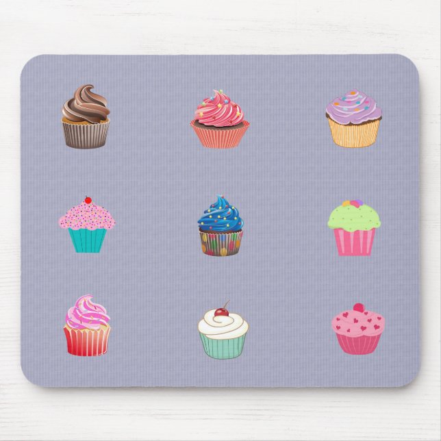 Cupcakes Mouse Pad (Front)