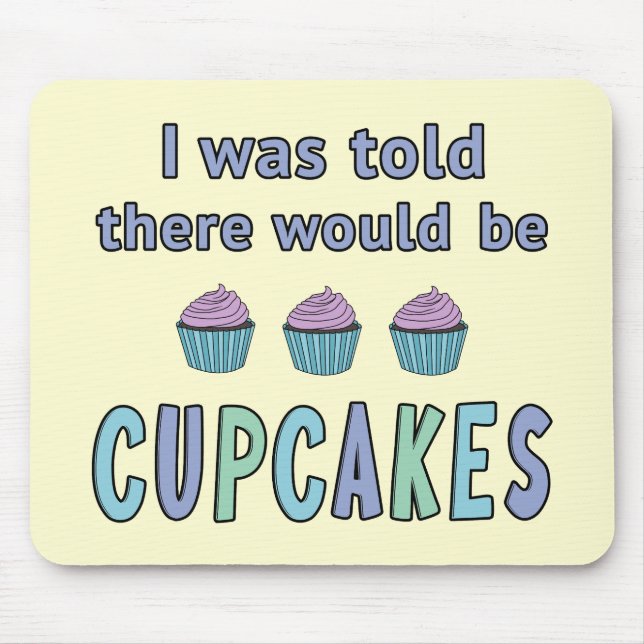 Cupcakes Mouse Pad (Front)