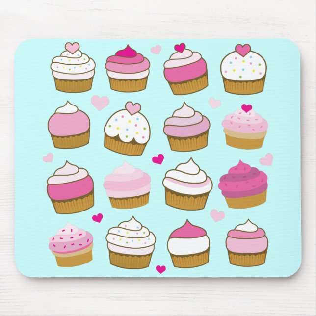cupcakes! mousepad (Front)