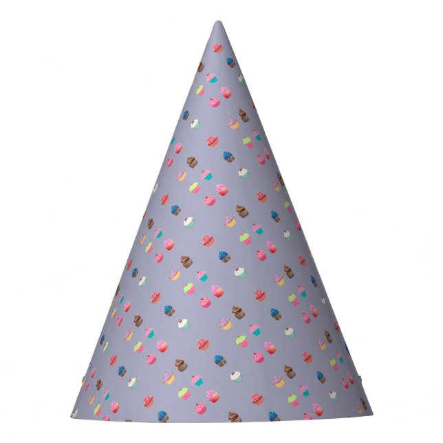 Cupcakes Party Hat (Front)