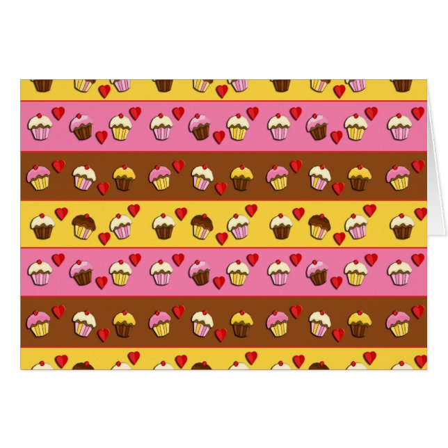 Cupcakes pattern (Front Horizontal)