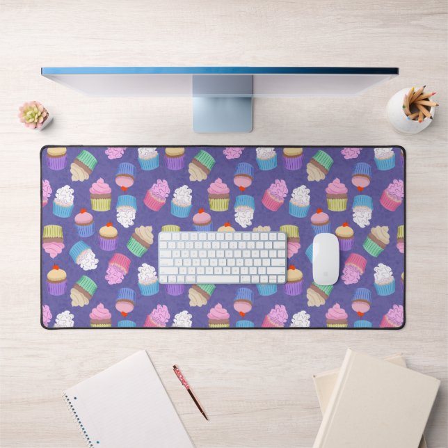Cupcakes pattern desk mat (Office 1)