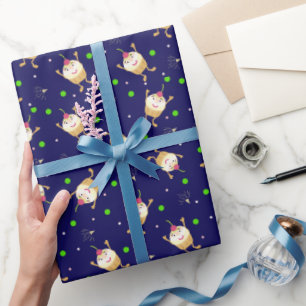 Cupcakes pattern wrapping paper