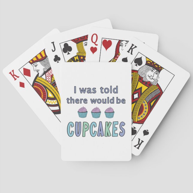 Cupcakes Playing Cards (Back)