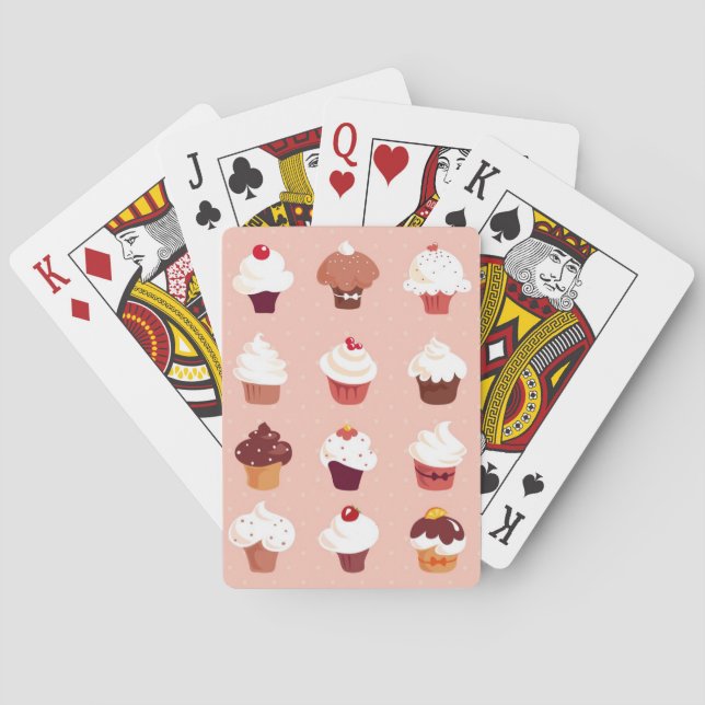 Cupcakes Playing Cards (Back)