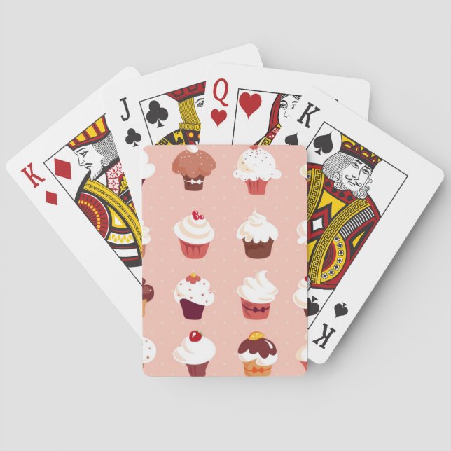 Cupcakes Playing Cards (Back)