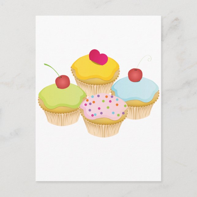 Cupcakes Postcard (Front)