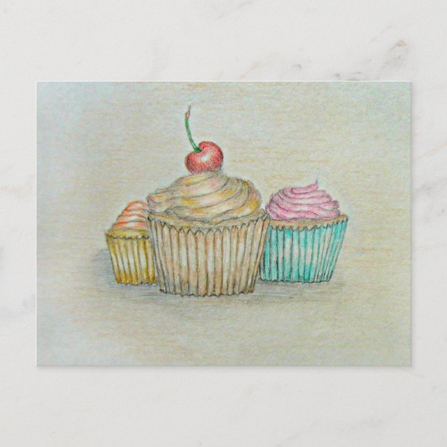 cupcakes postcard (Front)