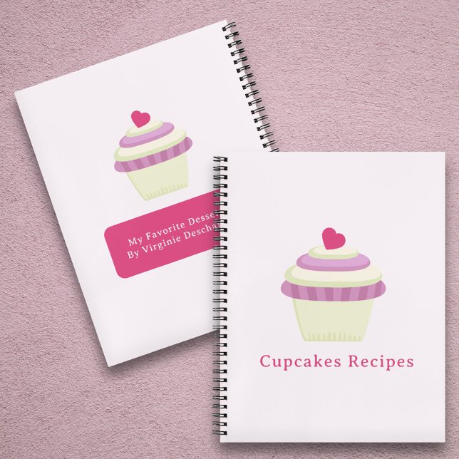 Cupcakes Recipes Notebook (Cupcakes Recipes Notebook)