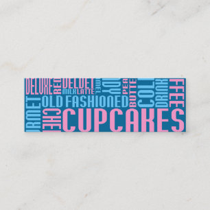 cupcakes (small chat) loyalty card