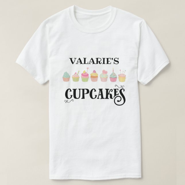 Cupcakes  T-Shirt (Design Front)