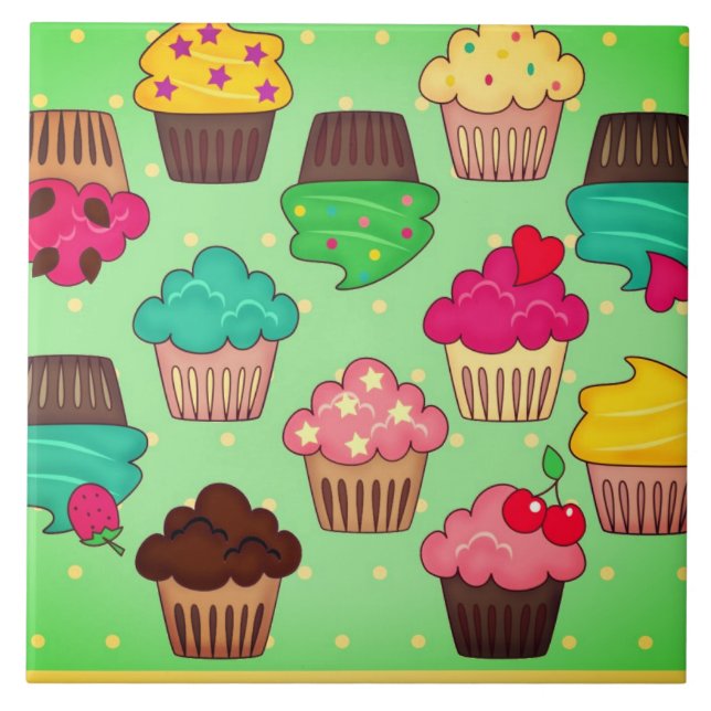 Cupcakes Tile (Front)
