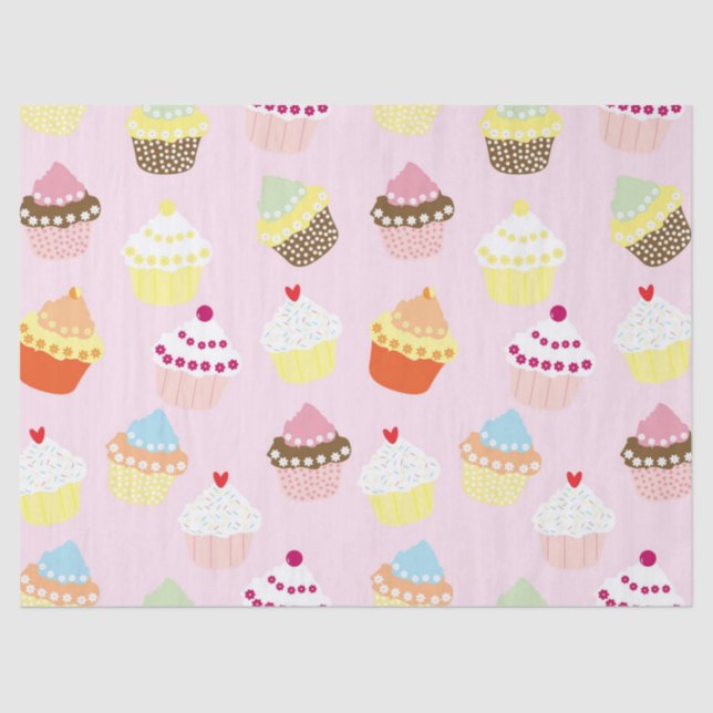 cupcakes tissue paper (Front)