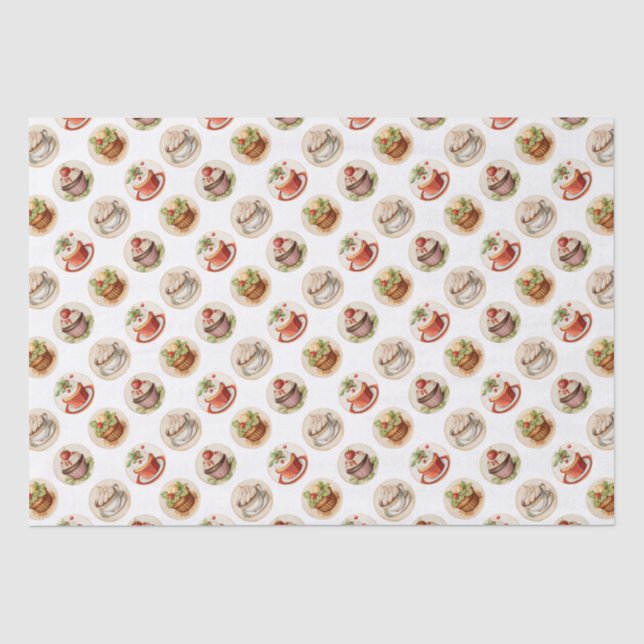 Cupcakes Tissue Paper (Front)