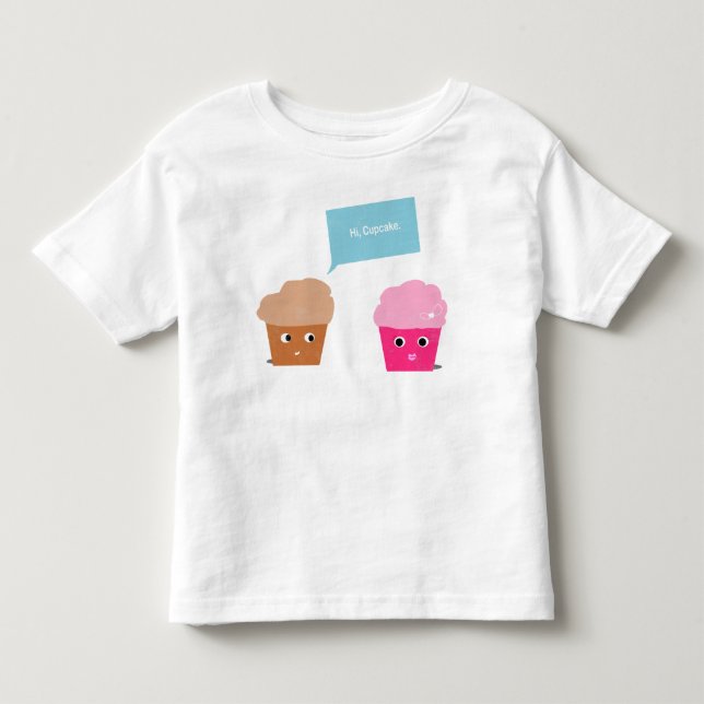 Cupcakes Toddler T-Shirt (Front)
