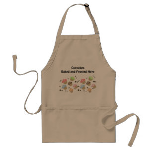 Cupcakes with Saying Standard Apron