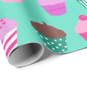Cupcakes wrapping paper