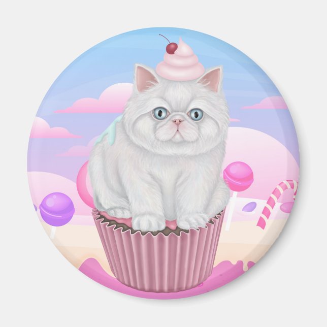 Cupcat Magnet (Front)